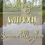 Do you recognize open doors for sharing the gospel? It can be scary. But how will they hear without someone telling them?