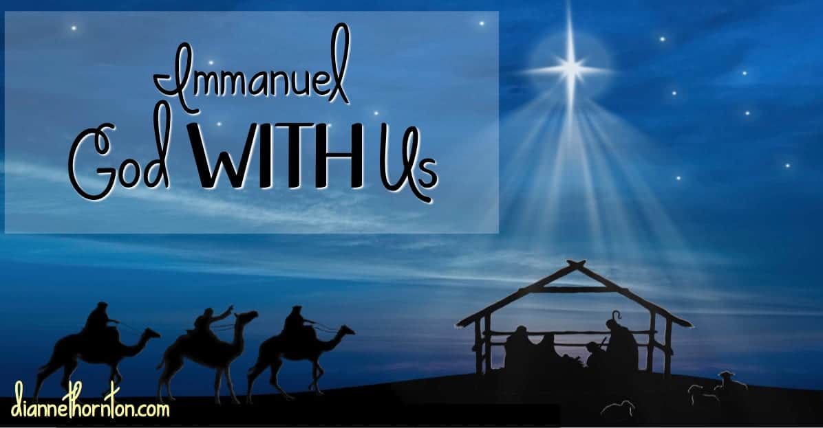 Immanuel. God with us. This is the greatest gift of all!