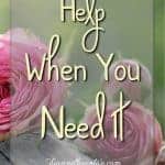 Are you facing a task that seems beyond your ability? Do you need more help than you can muster? God stands ready to give you all the help you need!