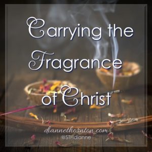 Does a room change because you enter it? When you leave, does the fragrance of love and kindness remain? Our love-filled lives spread the beautiful fragrance of Christ to a hurting world. They are desperate for it.
