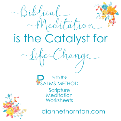 Biblical meditation is often misunderstood. It requires focus, and a plan helps! Get yours here! Biblical meditation is the catalyst for life-change.