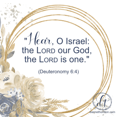 The Shema, a Hebrew prayer still used today, teaches that loving God influences every part of our lives. Obedience is an expression of our love for God.