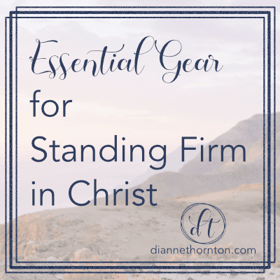 Every activity requires essential gear. The Christian life is no exception. We have God's armor & strength to fight our spiritual battles.