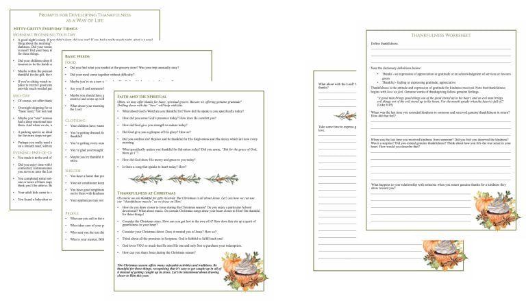 Many people view Thanksgiving as just a day. I beg to differ. God's Word teaches us to view thankfulness as a way of life.